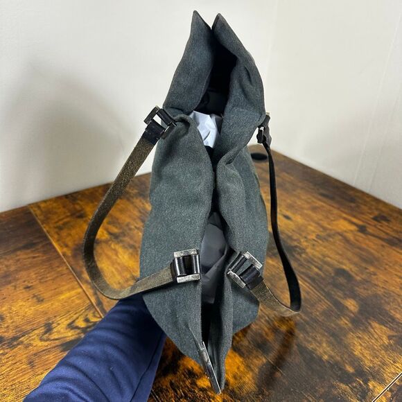 FENDI FF Vintage‎ Jersey Tote Bag Gray - Picture 12 of 16